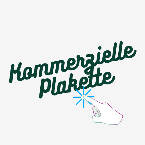 Kommerzielle Plakette